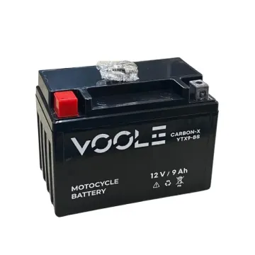 Voole 12N9-BS 12V 9A Motosiklet Aküsü