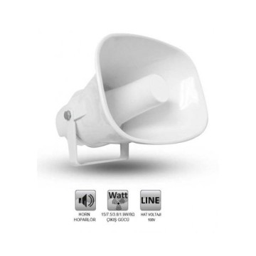 König K-34/S 40W Trafolu Plastik Horn Hoparlör