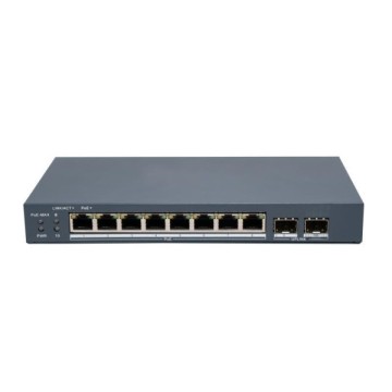 Hikvision DS-3E1510P-EI/M-8P2F 8 Port Gigabit PoE 