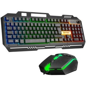 Hytech HKM-X86 Quin Combo RGB Gaming Klavye Mouse
