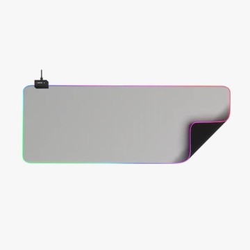 Rampage Pulsar RGB Gaming Mouse Pad Gri