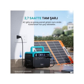Bix PS60K 60.000mAh 300W Portatif Güç Kaynağı