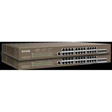 Tenda TEG5328XP-24-410W 24 Port PoE Gigabit L3 Switch