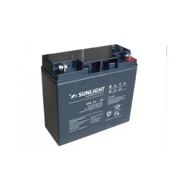 Sunlight SPA 12-18 12V 18A Bakımsız Kuru Akü