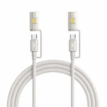 Bix T2IN1C Multi-Func. Type-C Şarj Kablosu Gri