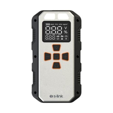 S-Link AKT2027 Şişirme / Akü Takviye Cih. Gümüş
