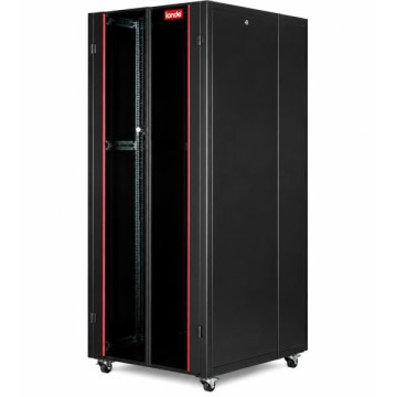 Lande 42U 800x1000 Tekerlekli Rack Kabin Siyah