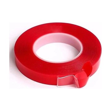 Cevhers 20mm x 5m Çift Taraflı Şeffaf Silikon Bant