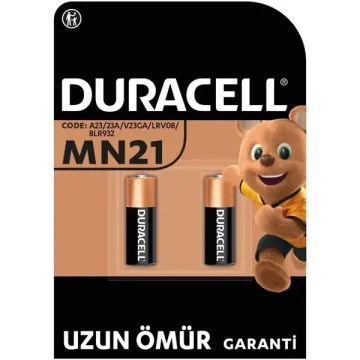 Duracell MN21 12V Alkalin Pil 2li
