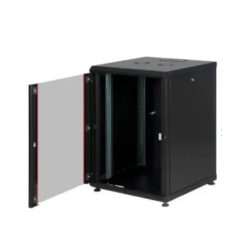 Lande 16U 6060 Proline Tekerlekli Rack Kabin Siyah