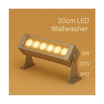 Acra 6x1W 20cm Wallwasher Gün Işığı