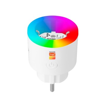 S-Link SL-03 16A Akım Kor. RGB TUYA Akıllı Priz