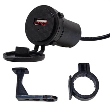 IC266F-4 Su Geçirmez Motosiklet Usb Şarj Seti