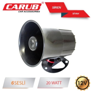 Carub 12V 20W Siren