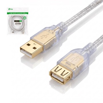 Feny FN-AF3015 Şeffaf Usb 2.0 Uzatma Kablosu 1.5m