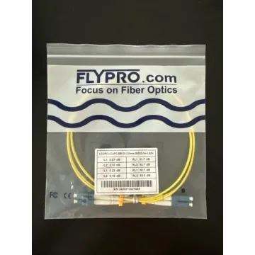 FO LSZH Patch Cord LC/UPC-LC/UPC SM DX 1m