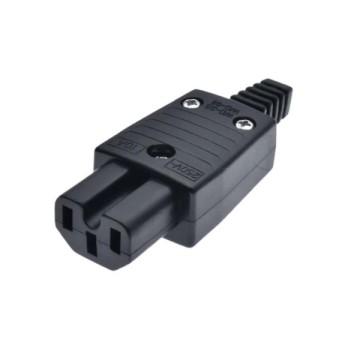 IC215C 3 Pin Power Seyyar Dişi Soket C15